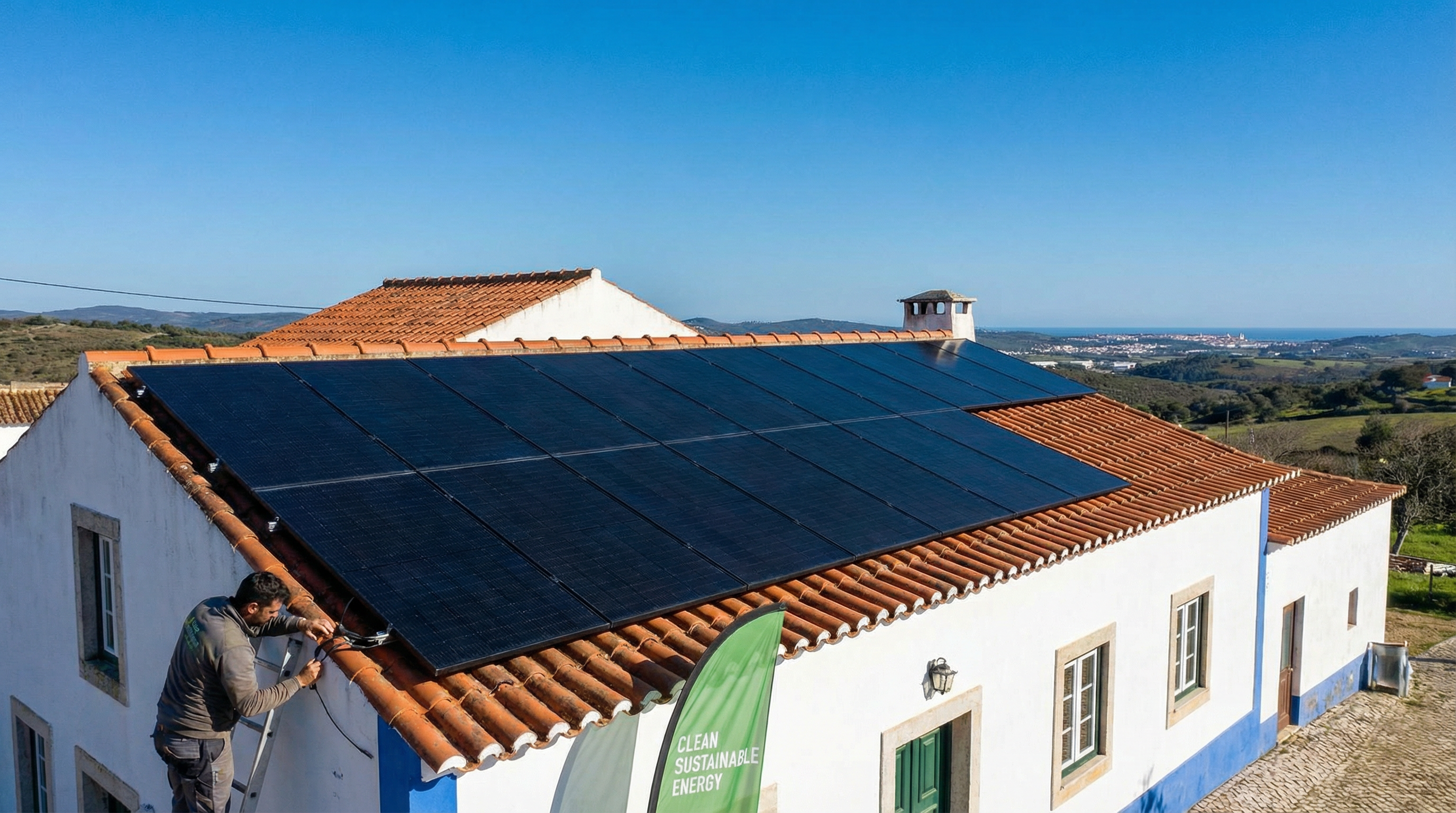 Painéis solares em Portugal